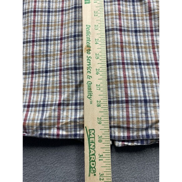 Nautica Button Down Shirt Men's Plaid 100% Cotton Long Sleeve Size XXL - Picture 6 of 15